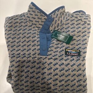 LL Bean Sweater Fleece Pullover